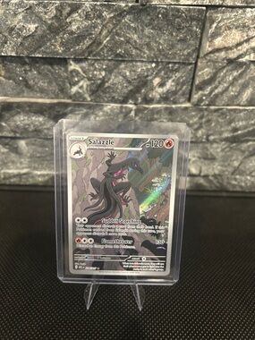 Pokémon Salazzle 224/217 illustration Rare Holo from Ascended Heroes Set M/NM